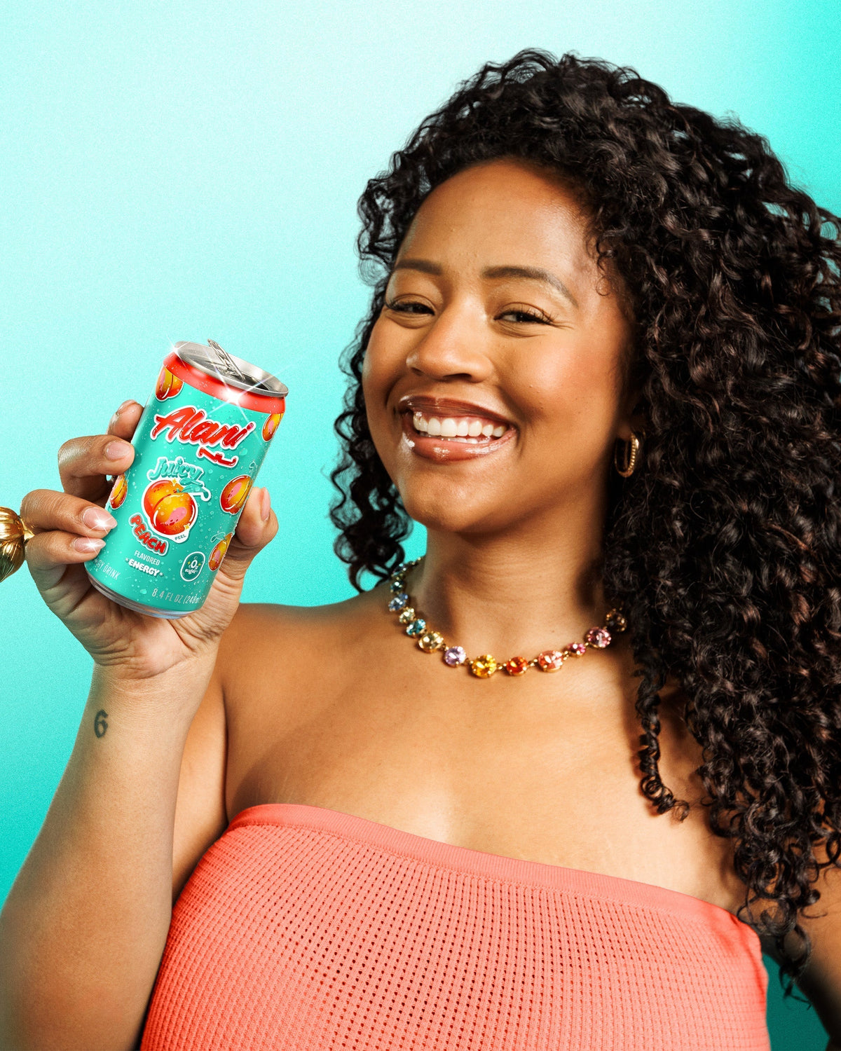 Alani Nu Mini Energy - Juicy Peach E0 - image 5